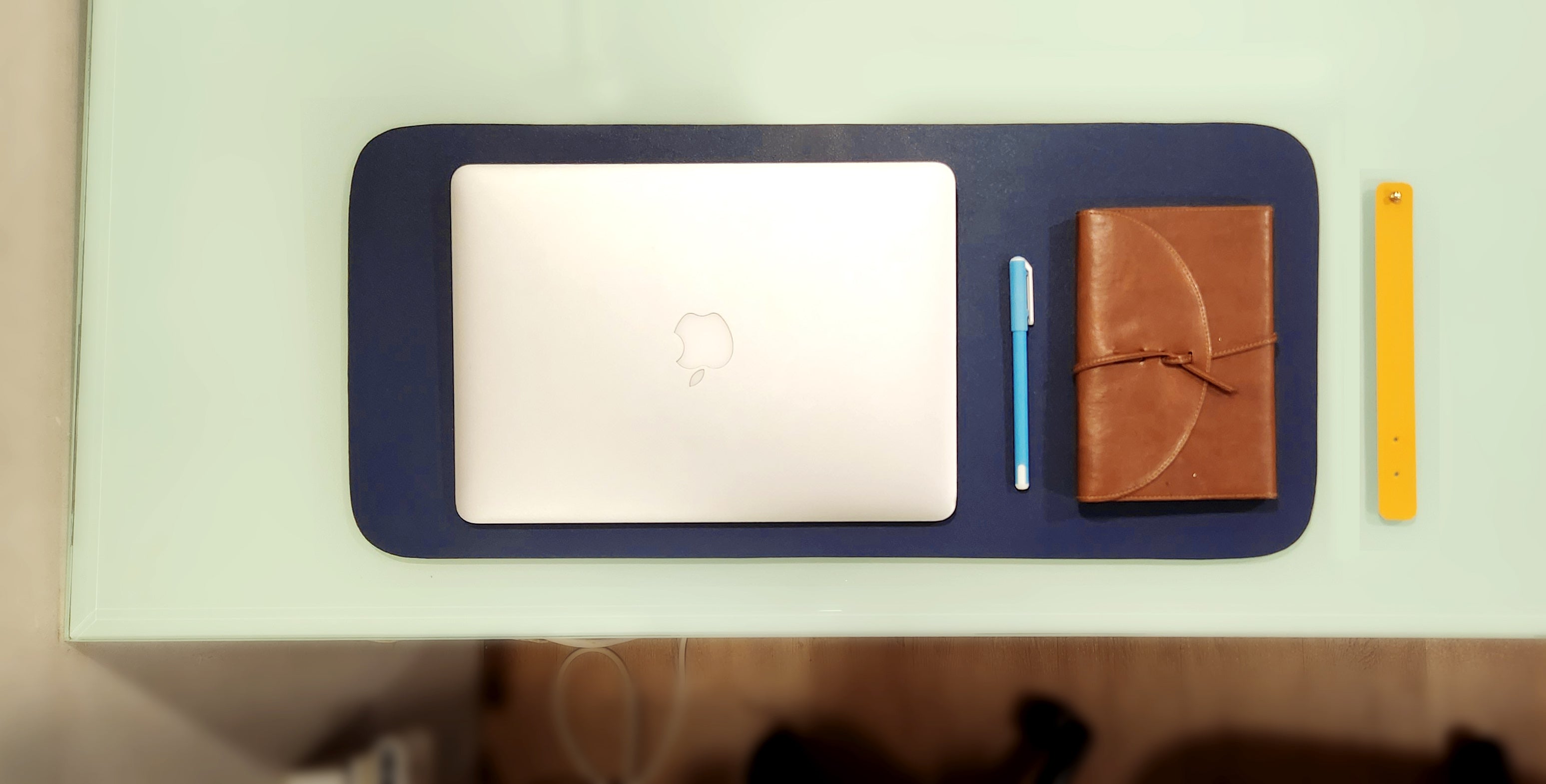 Dual-Tone Desk Mat