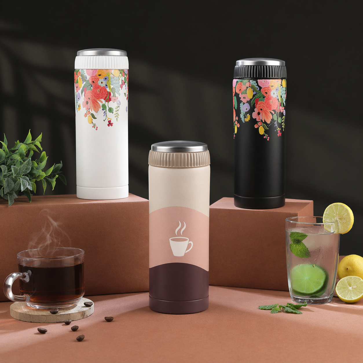 Crypto Art Vacuum Bottle